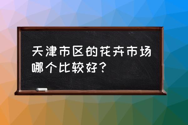 天津哪有鮮花批發市場 天津市區的花卉市場哪個比較好？
