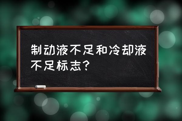 汽車冷卻液在哪個位置是正常的 制動液不足和冷卻液不足標志? 汽車冷卻液在哪個位置是正常的 制動液不足和冷卻液不足標志?